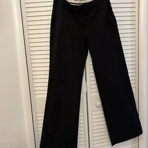 Theory charcoal gray wide straight legged pants sz. 10